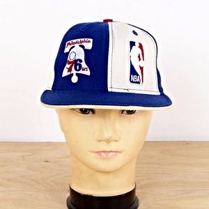 VTG Philadelphia NBA 76Ers Basketball Hat Adult